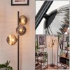 Remaisnil Lámpara de Pie - Cristal 15 cm Ahumado, 3 luces