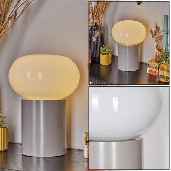 Godrie Lámpara de mesa Gris topo, 1 luz