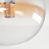 Chehalis Lámpara de Techo - Szkło 10 cm, 12 cm, 15 cm Colores ámbar, Transparente, 10 luces