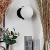 Chehalis Aplique - Cristal 12 cm Blanca, 1 luz