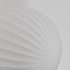Chehalis Aplique - Cristal 12 cm Blanca, 1 luz