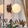 Chehalis Aplique - Cristal 12 cm Blanca, 1 luz