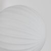 Chehalis Aplique - Szkło 10 cm Blanca, 1 luz