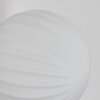 Chehalis Aplique - Szkło 10 cm Blanca, 1 luz