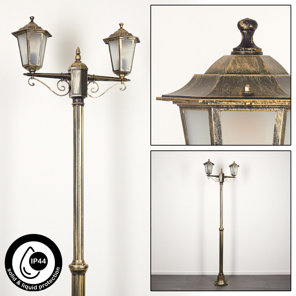 Loria Candelabro Marrón, dorado, Negro, 2 luces main product photo