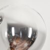 Bernado Lámpara de Pie - Szkło 15 cm Transparente, Ahumado, 3 luces