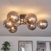 Chehalis Lámpara de Techo - Cristal 15 cm Ahumado, 6 luces