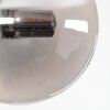 Chehalis Lámpara de Techo - Szkło 10 cm Ahumado, 8 luces