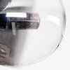 Chehalis Lámpara de Techo - Szkło 10 cm Transparente, Ahumado, 8 luces