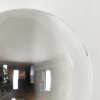 Remaisnil Lámpara de Pie - Szkło 15 cm Transparente, Ahumado, 6 luces