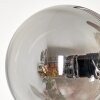 Remaisnil Lámpara de Pie - Cristal 10 cm, 12 cm Colores ámbar, Ahumado, 3 luces