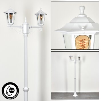 Loria Candelabro Blanca, 2 luces