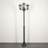 Loria Candelabro Verde, Negro, 3 luces