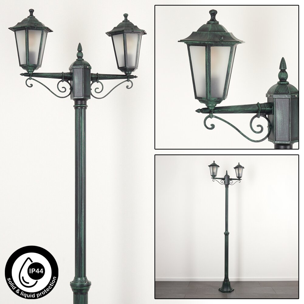 Loria Candelabro Verde, Negro, 2 luces main product photo