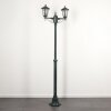 Loria Candelabro Verde, Negro, 2 luces