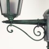 Loria Candelabro Verde, Negro, 2 luces