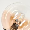 Bernado Lámpara de Pie - Szkło 10 cm Colores ámbar, Transparente, 6 luces