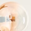 Remaisnil Lámpara de Pie - Szkło 12 cm Colores ámbar, Transparente, 3 luces