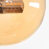 Chehalis Lámpara de Techo - Szkło 10 cm, 12 cm, 15 cm Colores ámbar, Transparente, 8 luces