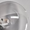 Chehalis Lámpara de Techo - Szkło 12 cm, 15 cm Transparente, Ahumado, 6 luces
