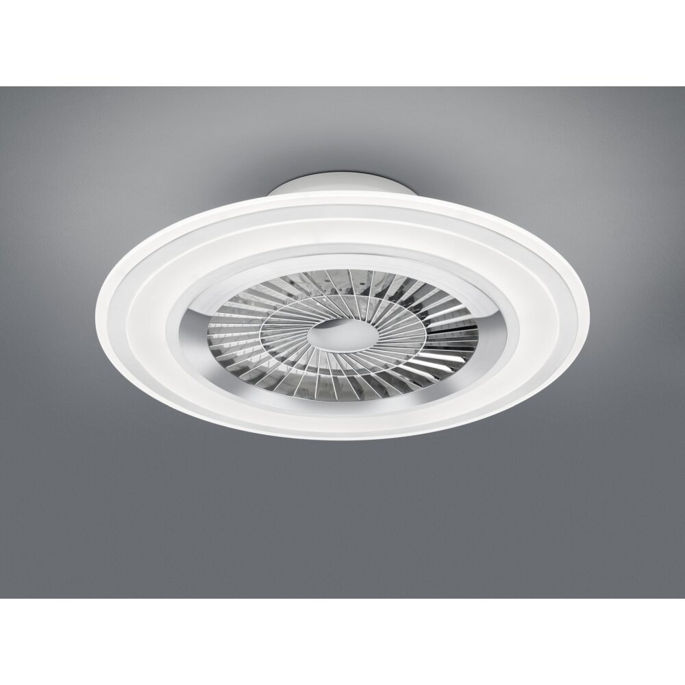 Reality Flaga Ventilador de techo LED Blanca, 1 luz, Mando a distancia main product photo