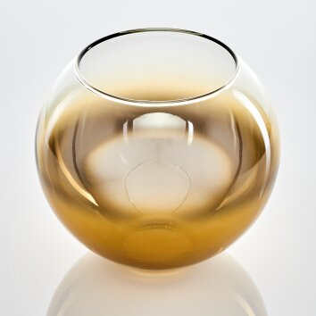 Koyoto Recambio de cristal 15 cm dorado, Transparente