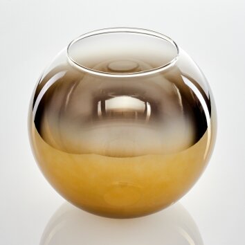 Koyoto Recambio de cristal 20 cm dorado, Transparente