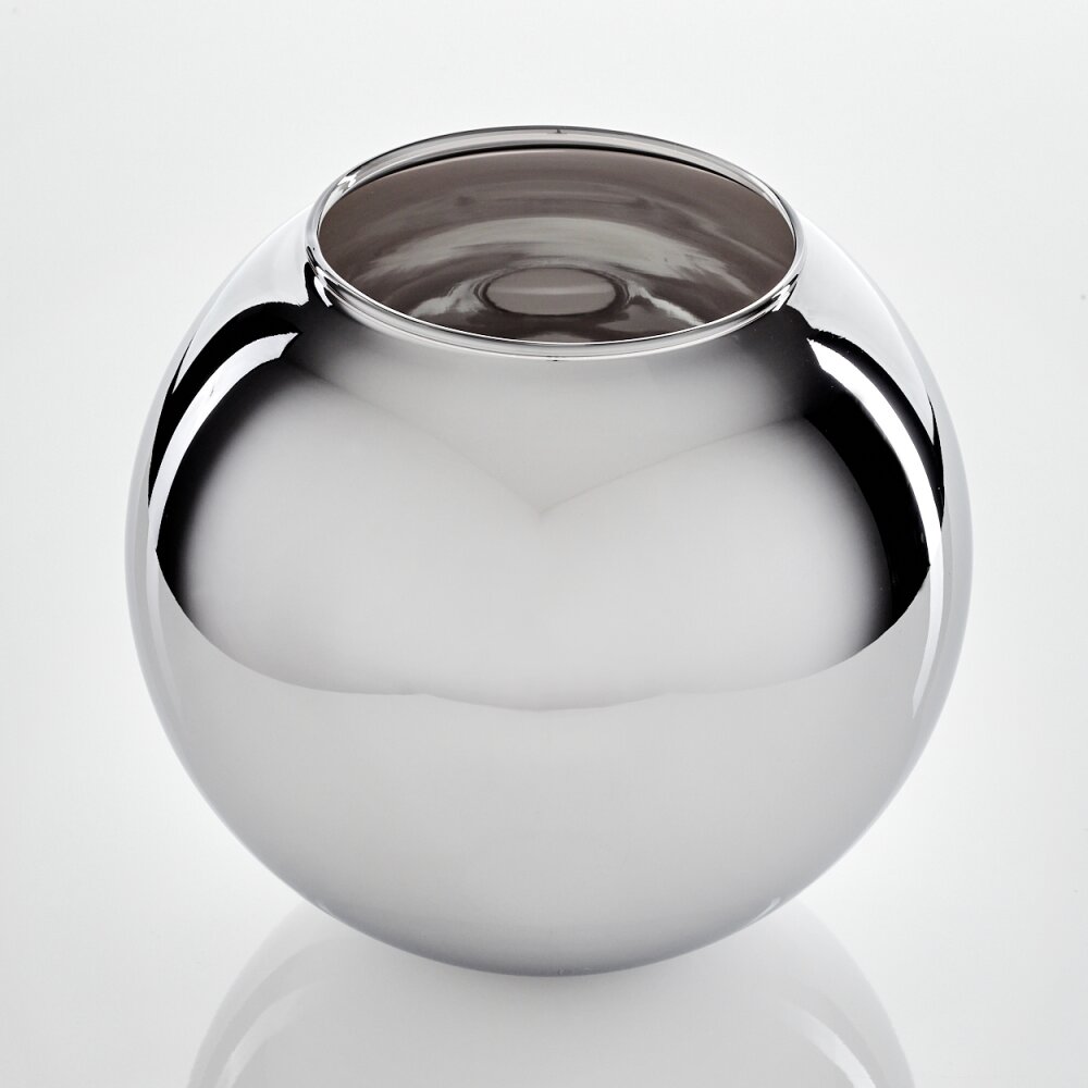 Koyoto Recambio de cristal 20 cm Cromo, Ahumado main product photo