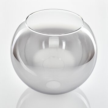 Koyoto Recambio de cristal 25 cm Transparente, Ahumado