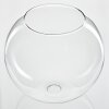 Pantalla de cristal Koyoto Recambio de cristal 30 cm Transparente