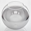 Pantalla de cristal Koyoto Recambio de cristal 30 cm Transparente, Ahumado