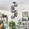 Gastor Lámpara de Techo - Szkło 15 cm Ahumado, 8 luces