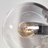 Gastor Lámpara de Techo - Szkło 15 cm Transparente, Ahumado, 8 luces