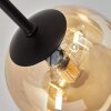Chehalis Lámpara de Techo - Szkło 12 cm, 15 cm Colores ámbar, 6 luces