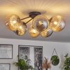 Chehalis Lámpara de Techo - Cristal 15 cm Colores ámbar, Ahumado, 6 luces