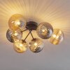 Chehalis Lámpara de Techo - Szkło 15 cm Colores ámbar, Ahumado, 6 luces