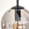 Gastor Lámpara de Techo - Szkło 15 cm Colores ámbar, Transparente, Ahumado, 5 luces