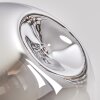Ripoll Lámpara Colgante - Szkło 30 cm Cromo, Transparente, 4 luces