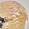 Chehalis Lámpara de Techo - Cristal 12 cm, 15cm Ahumado, 6 luces