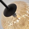 Chehalis Lámpara de Techo - Cristal 12 cm, 15cm Ahumado, 6 luces