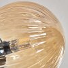 Chehalis Lámpara de Techo - Szkło 12 cm, 15cm Ahumado, 6 luces