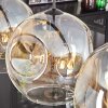 Ripoll Lámpara Colgante - Szkło 30 cm Colores ámbar, Transparente, 4 luces