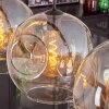 Ripoll Lámpara Colgante - Szkło 30 cm Colores ámbar, Transparente, 4 luces