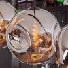 Ripoll Lámpara Colgante - Szkło 30 cm Cromo, 4 luces