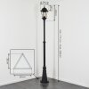 Etoe Candelabro Negro, 1 luz