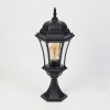 Etoe Poste de Jardín Negro, 1 luz