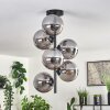 Gastor Lámpara de Techo - Cristal 15 cm Ahumado, 6 luces