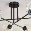 Koyoto Lámpara de Techo - Szkło 15 cm Transparente, 6 luces