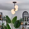 Chehalis Lámpara de Techo - Cristal 12 cm Blanca, 4 luces