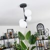 Chehalis Lámpara de Techo - Cristal 12 cm Blanca, 4 luces